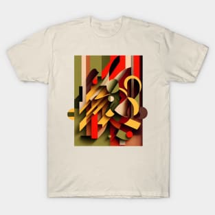 colorful geometry T-Shirt